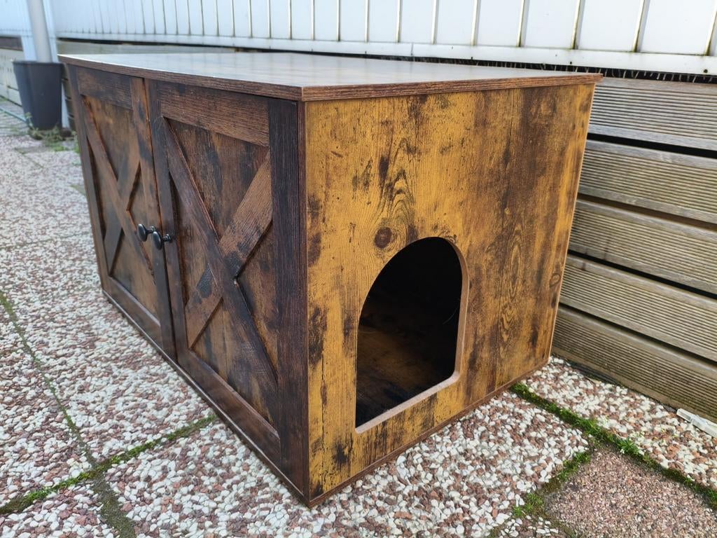 Kattenbak meubel, staat mooi in huis, Ophalen, Zo goed als nieuw