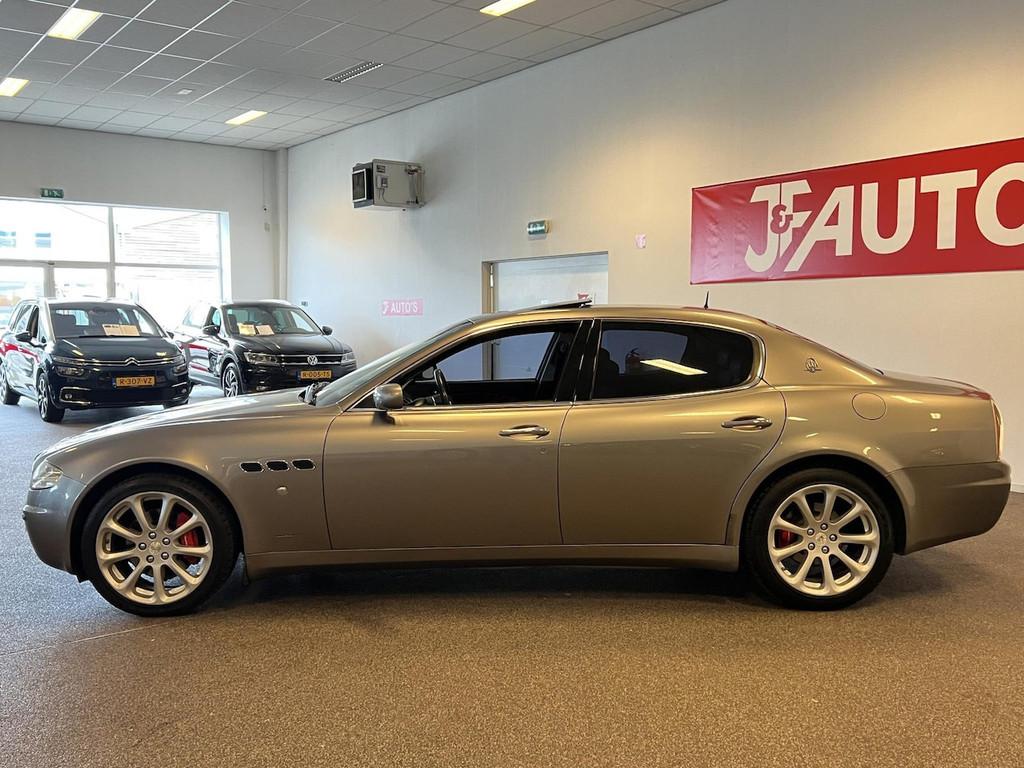 Maserati 4200 GT Quattroporte 4.2 EXECUTIVE LEER, NAVIGATIE,, Auto's, Maserati, Gebruikt, 8 cilinders, Leder, Bedrijf