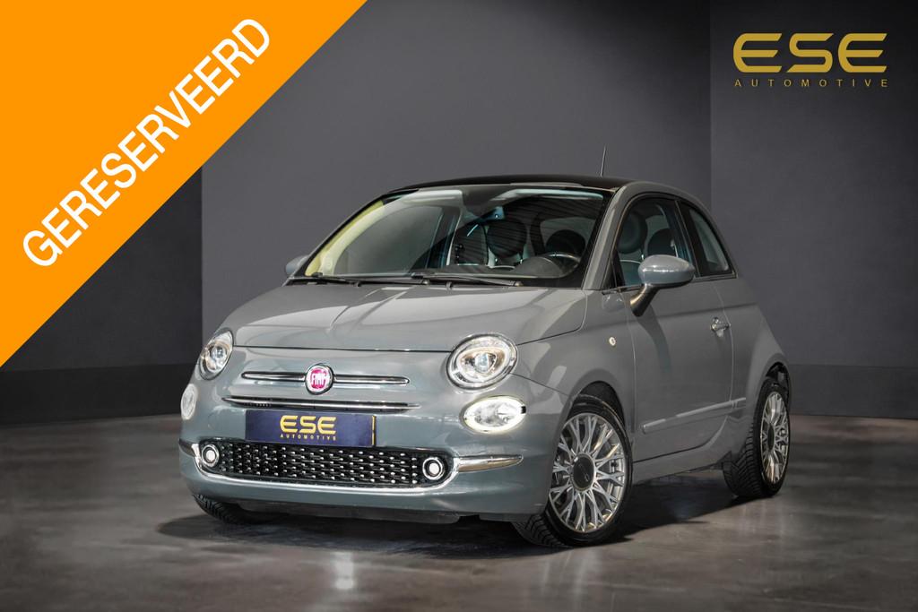 Fiat 500 0.9 TwinAir Turbo Lounge | Pano | Automaat | Naviga, Auto's, Fiat, Stof, Gebruikt, Parkeersensor, Origineel Nederlands