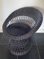 vintage rotan stoel, kuipstoel, Ophalen, Vintage, Riet of Rotan, Zo goed als nieuw