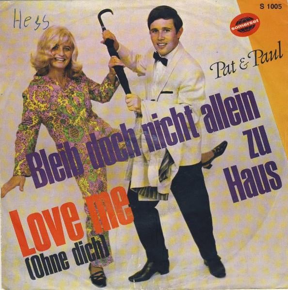 Vinylsingles pat und paul gezocht, Ophalen of Verzenden, Zo goed als nieuw, Overige formaten, Levenslied of Smartlap