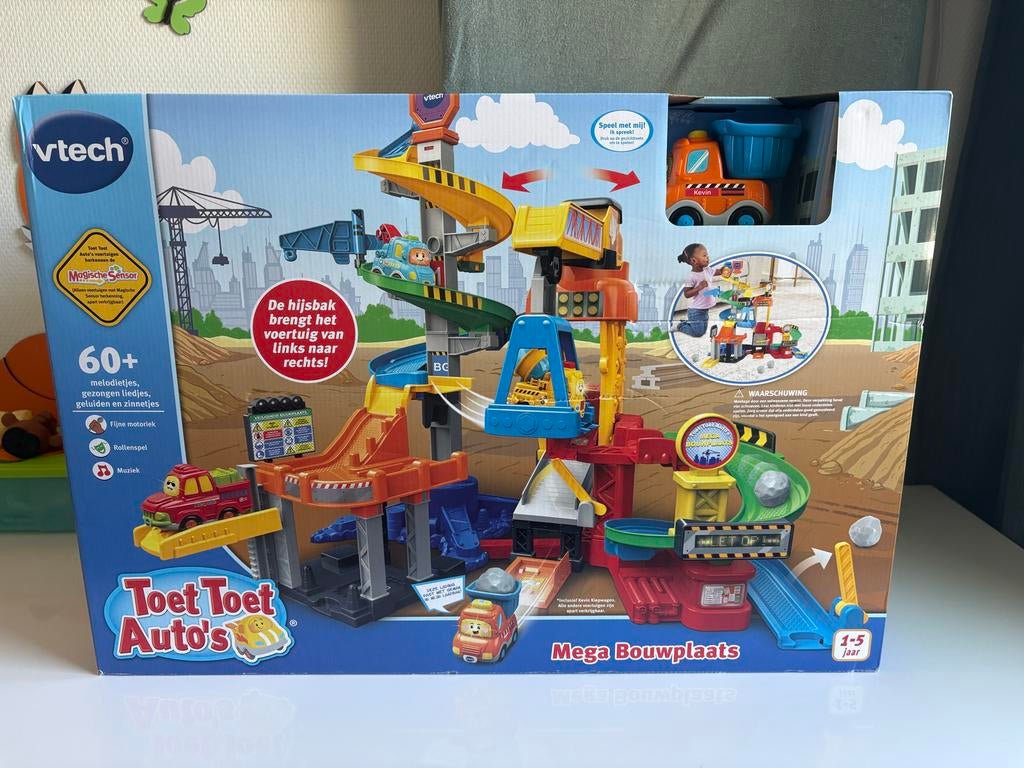 VTech Toet Toet Auto's Mega Bouwplaats - NIEUW!, Ophalen of Verzenden, Nieuw