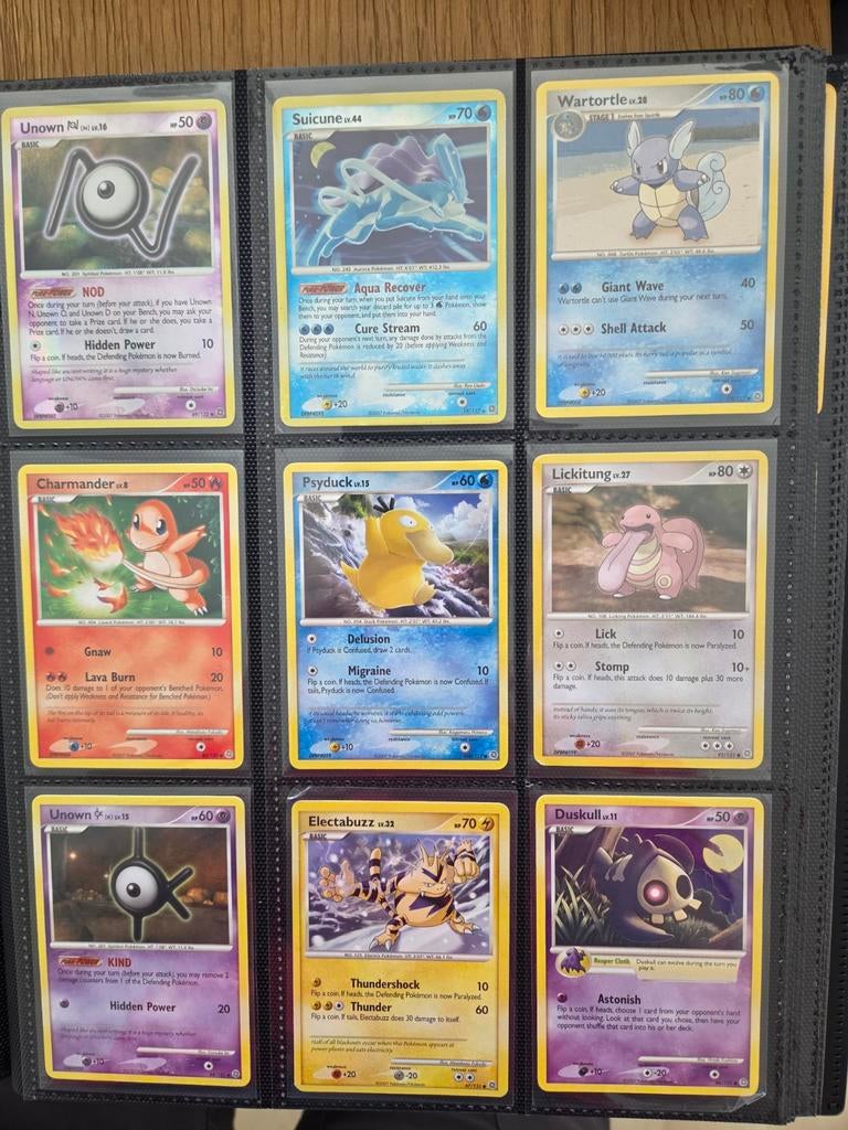 Oude / Vintage Pokémon kaarten Mysterious Treasures set 2007, Ophalen of Verzenden, Gebruikt, Meerdere kaarten, Foil