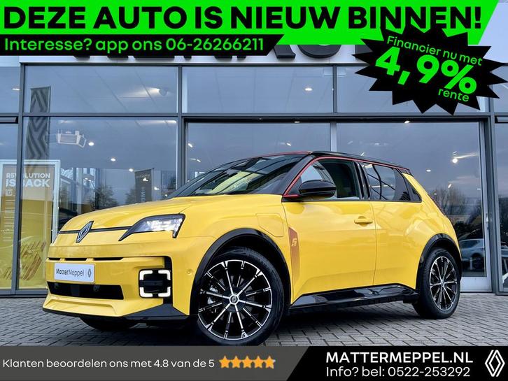 Renault 5 Comfort Range Iconic Cinq 52 kWh 150PK | Harman Ka, Auto's, Renault, Bedrijf, Te koop, Renault Top Occasions, ABS, Achteruitrijcamera