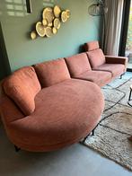 Mooie bank met trapeze element., 300 cm of meer, 75 tot 100 cm, Ophalen of Verzenden, Zo goed als nieuw