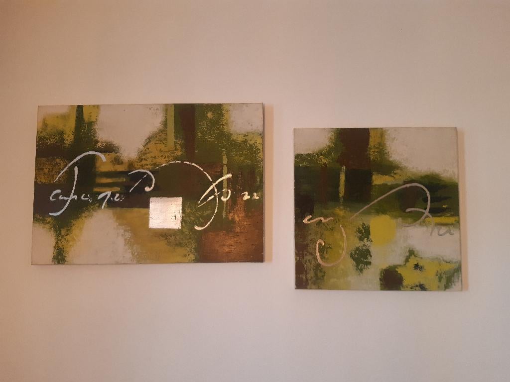 Schilderij van de Cobra ART Company, Huis en Inrichting, Ophalen of Verzenden, Zo goed als nieuw, Schilderij, 75 cm of meer