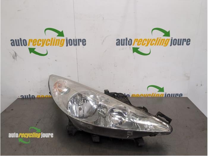 Koplamp rechts van een Peugeot 207, Auto-onderdelen, Verlichting, Gebruikt, -, -, -