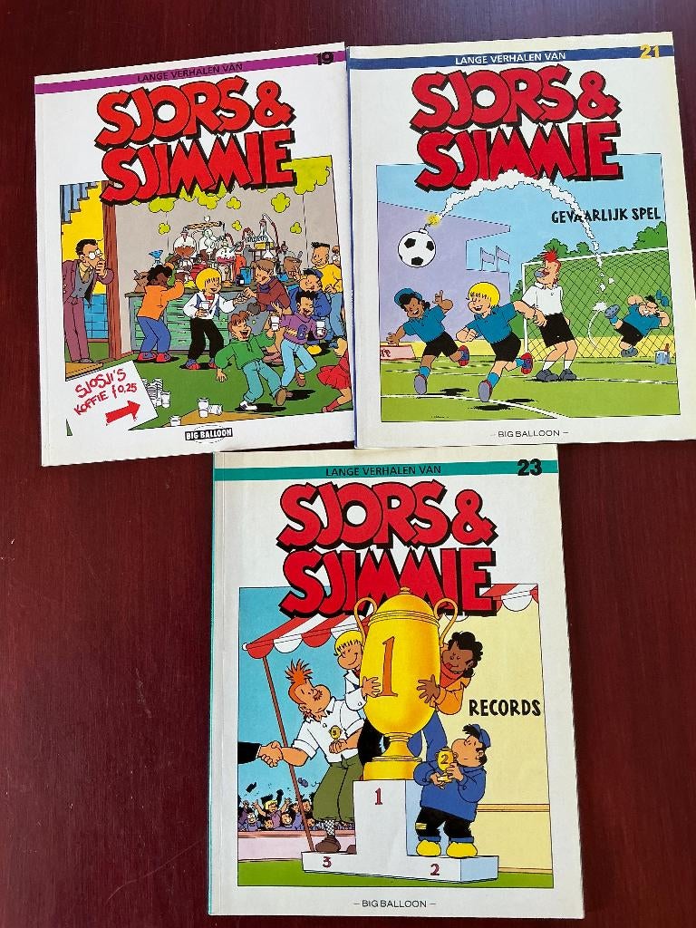 Sjors en Sjimmie, Meerdere stripboeken, Ophalen of Verzenden, Gelezen