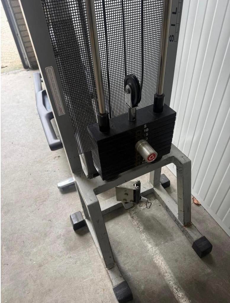 Technogym Cable crossover / Kabel tower / Kabel cross, Sport en Fitness, Ophalen, Benen, Gebruikt, -