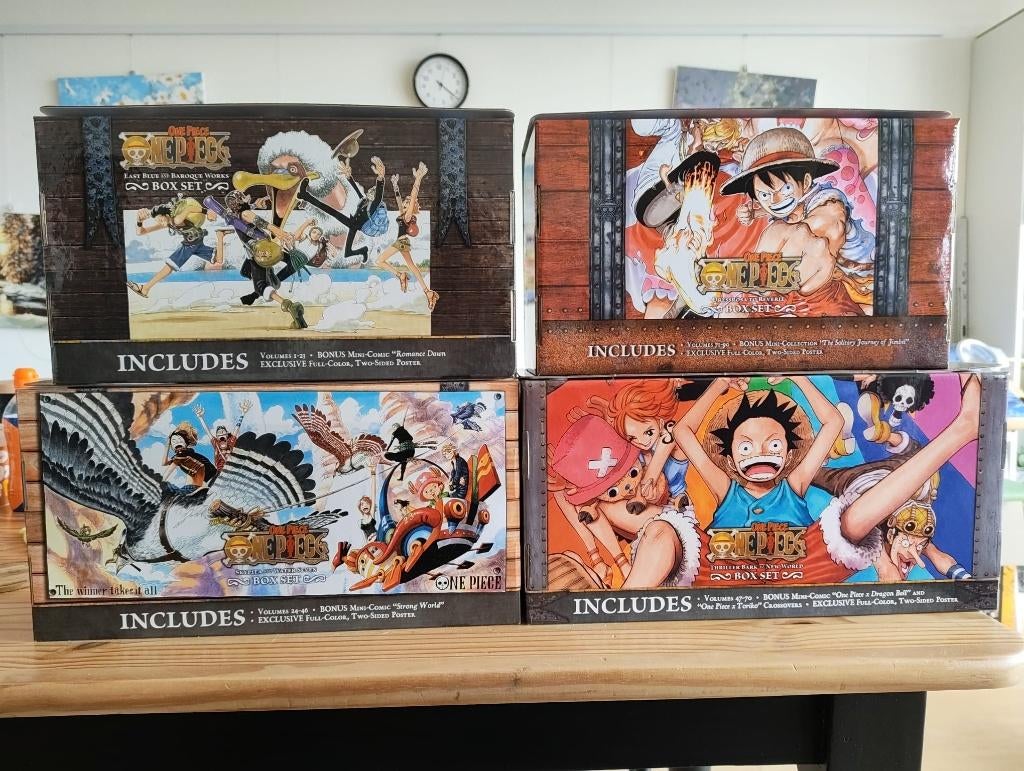 One Piece Manga Collectie (Volumes 1 t/m 109), Boeken, Strips | Comics, Eiichiro Oda, Ophalen of Verzenden, Zo goed als nieuw