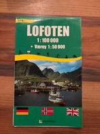 Lofoten 1:100 000 + Værøy 1:50 000 GPS-kaart, 2000 tot heden, Europa Overig, Ophalen of Verzenden, Landkaart