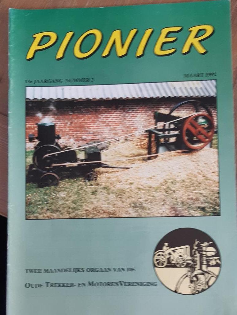 PIONIER TRACKTORBLAD NR 2. MAART 1992., Ophalen of Verzenden, Nieuw