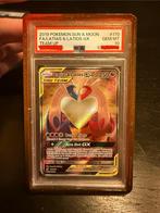 Latias & Latios GX PSA 10 - Team Up #170 Lovebirds NEW CERT!, Ophalen of Verzenden, Zo goed als nieuw, Losse kaart, Foil