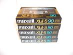 Maxell XLII-S 90 (5x)  1986  IN SEAL, Cd's en Dvd's, Cassettebandjes, 2 t/m 25 bandjes, Overige genres, Ophalen of Verzenden, Nieuw in verpakking