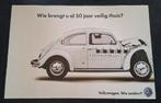 Poster VW / Volkswagen Kever, Gebruikt, Deurposter of groter, Rechthoekig Liggend, Ophalen of Verzenden