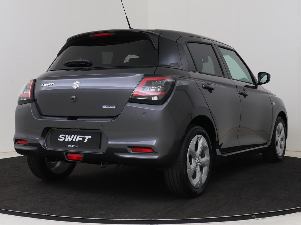 Suzuki Swift 1.2 Select Smart Hybrid *NIEUW* | Direct leverb, Voorwielaandrijving, 12 maanden, Stof, Zwart