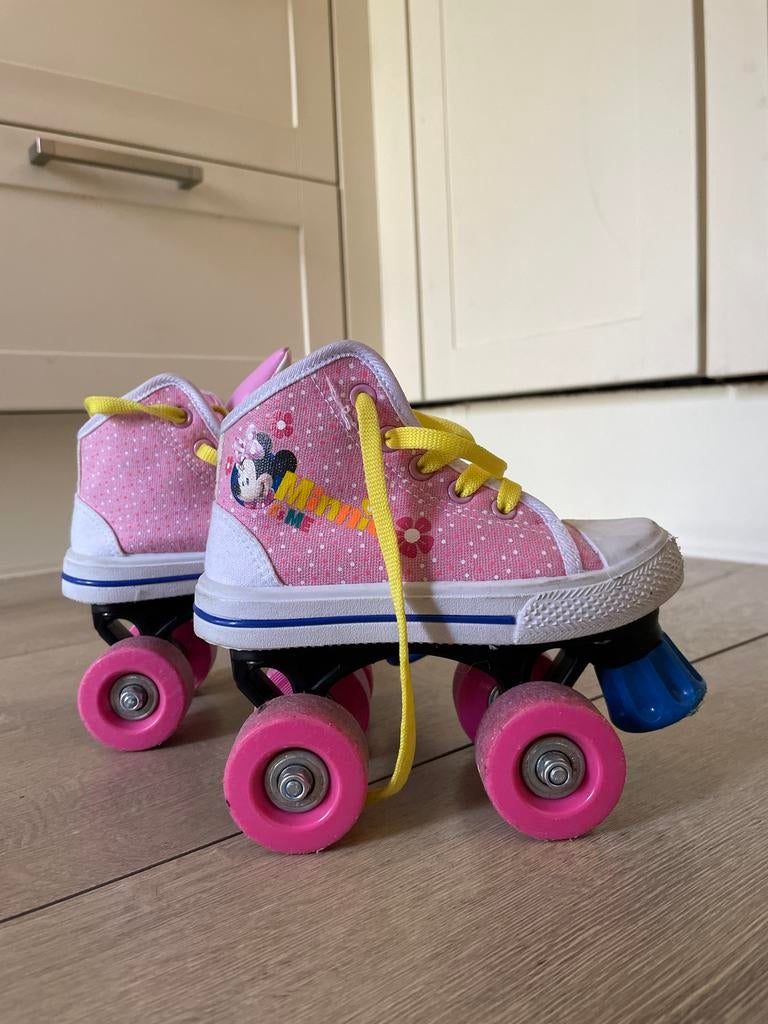 Minnie Mouse rolschaatsen maat 28, Ophalen of Verzenden, Gebruikt, Kinderen