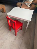 IKEA Kritter kinder tafel +stoeltje, Kinderen en Baby's, Kinderkamer | Tafels en Stoelen, Ophalen, Gebruikt, Tafel(s) en Stoel(en)