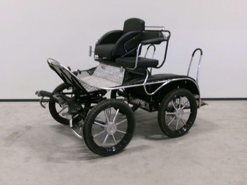 Enkelspan pony-marathonwagen in nette staat. 18 inch., Niet ingevuld, Gebruikt, Pony, Niet ingevuld