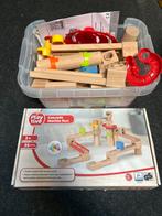 Playtive Cascade Marble Run - Houten knikkerbaan, Ophalen of Verzenden, Zo goed als nieuw, Bouwen