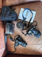 Nikon D5000 & D55 Camera & 3 lenzen & accessoires, Ophalen, Gebruikt, Spiegelreflex, Nikon