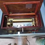 Antieke Speeldoos - Prachtig Houten Muziekdoos, Ophalen of Verzenden