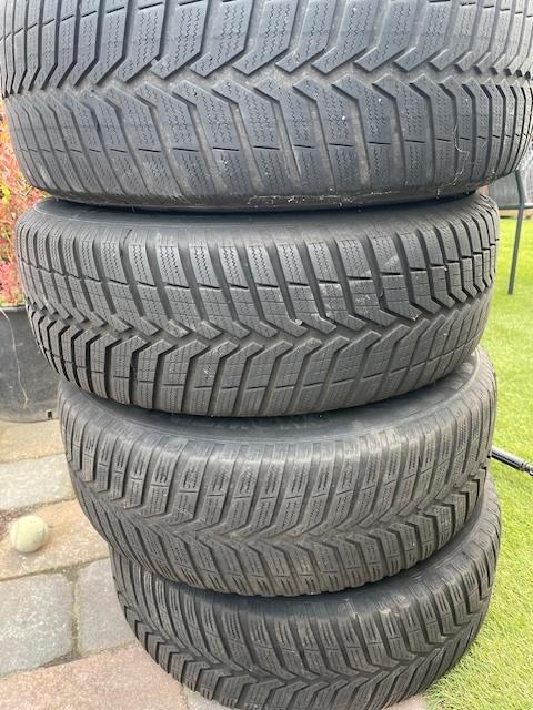 velgen met winterband 5 x 114,5, Auto-onderdelen, Banden en Velgen, Velg(en), Winterbanden, 16 inch, 205 mm, Personenwagen, Gebruikt