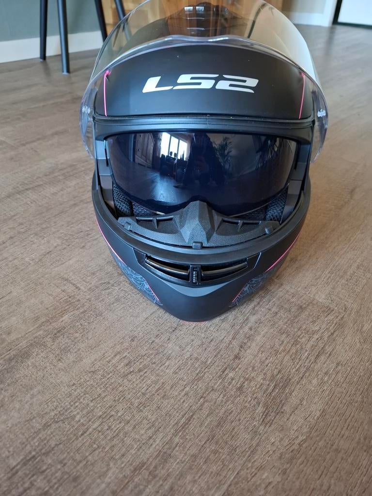 Nieuwe LS2 Strobe II Systeemhelm - Maat XS (53-54), Motoren, Ophalen, Nieuw met kaartje, Jas | textiel