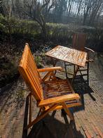 Livarno hardhouten tuinset, Ophalen, Teakhout, Stoel