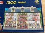Unieke Jan van Haasteren puzzel 1500 stukjes, Ophalen of Verzenden, 500 t/m 1500 stukjes, Gebruikt, Legpuzzel