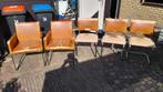 Set van 5 stoelen - opknapper, Ophalen, Gebruikt, Bruin, Vintage, Retro