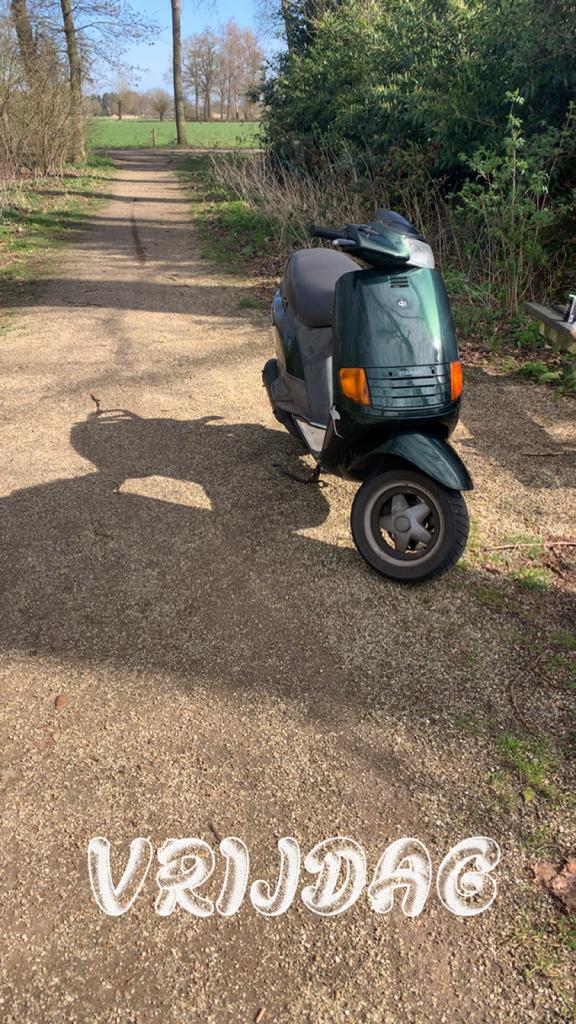 Piaggio Skipper 125cc met Duitse papieren, Fietsen en Brommers, Scooters | Piaggio, Ophalen, Gebruikt, Overige modellen, Maximaal 45 km/u
