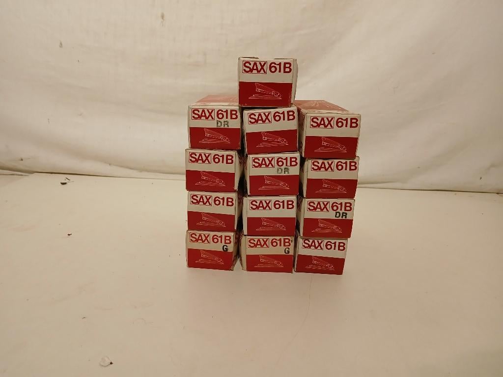 SAX 61B Nietmachine, Cd's en Dvd's, Cassettebandjes, Niet bekend, Niet bekend, 1 bandje, Ophalen of Verzenden