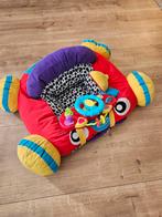 Playgro Comfy Car - Pluchen zitkussen Baby - Speelkussen, Kinderen en Baby's, Speelgoed | Babyspeelgoed, Ophalen of Verzenden
