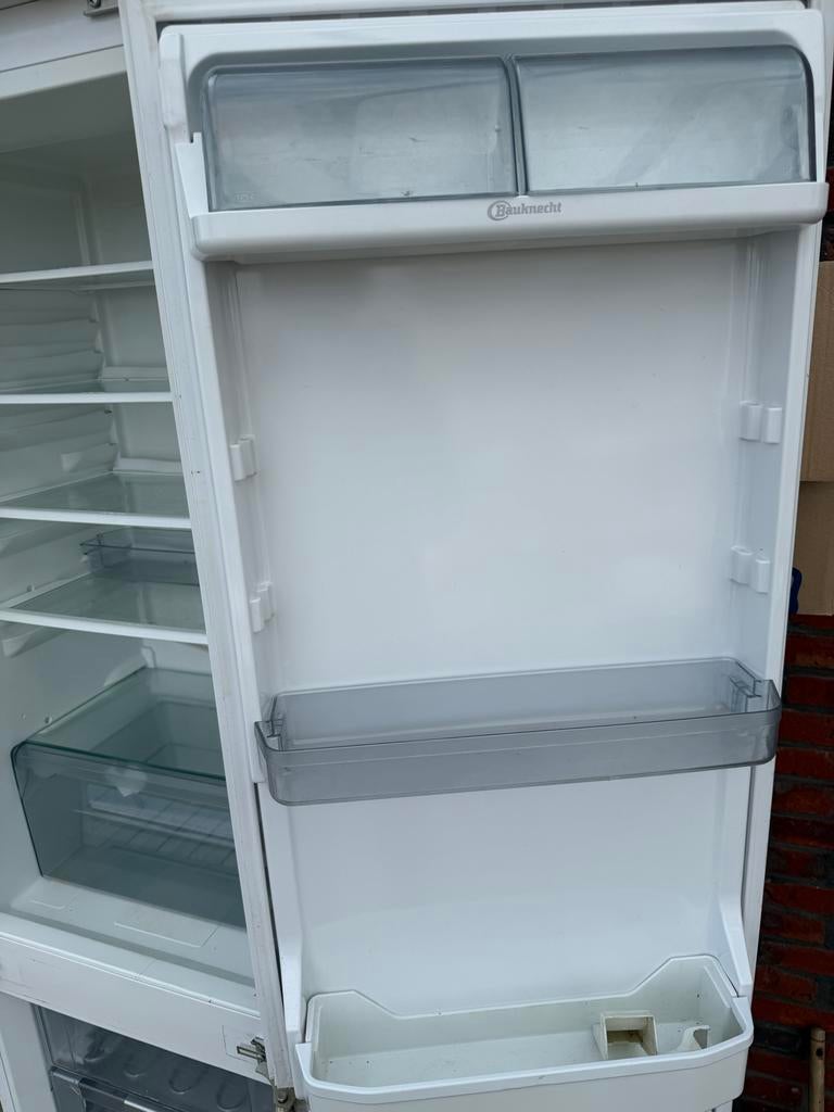 Bauknecht Inbouw Koelkast met Vriesvak - Gebruikt, Witgoed en Apparatuur, Koelkasten en IJskasten, Ophalen, 150 tot 200 liter