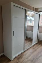 VOORRAAD Witte 4-delige slaapkamer 160x200 cm | kast B250 cm, Ophalen of Verzenden, Nieuw, Tweepersoons, Complete slaapkamer, gratis bezorging, montage tegen meerprijs
