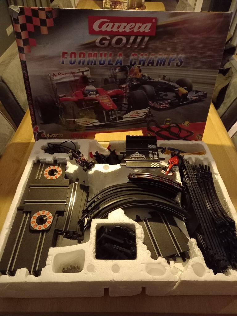 Carrera Go!!! Racebaan Formula champs., Ophalen, Elektrisch, Carrera