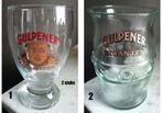 3 Gulpener Giganten Bierglazen, Ophalen of Verzenden, Zo goed als nieuw, Glas of Glazen, Overige merken