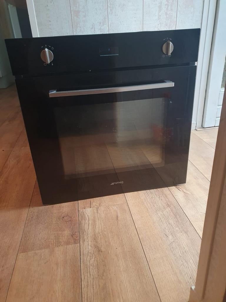 Smeg SF485N Luxe Inbouw Oven Zwart - 8 Functies, Vapor Clean, Witgoed en Apparatuur, Ovens, Oven, Hete lucht, Zo goed als nieuw