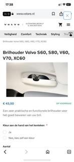 Volvo zonnebrilhouder voor oa v60 dn cc60, Auto diversen, Ophalen of Verzenden