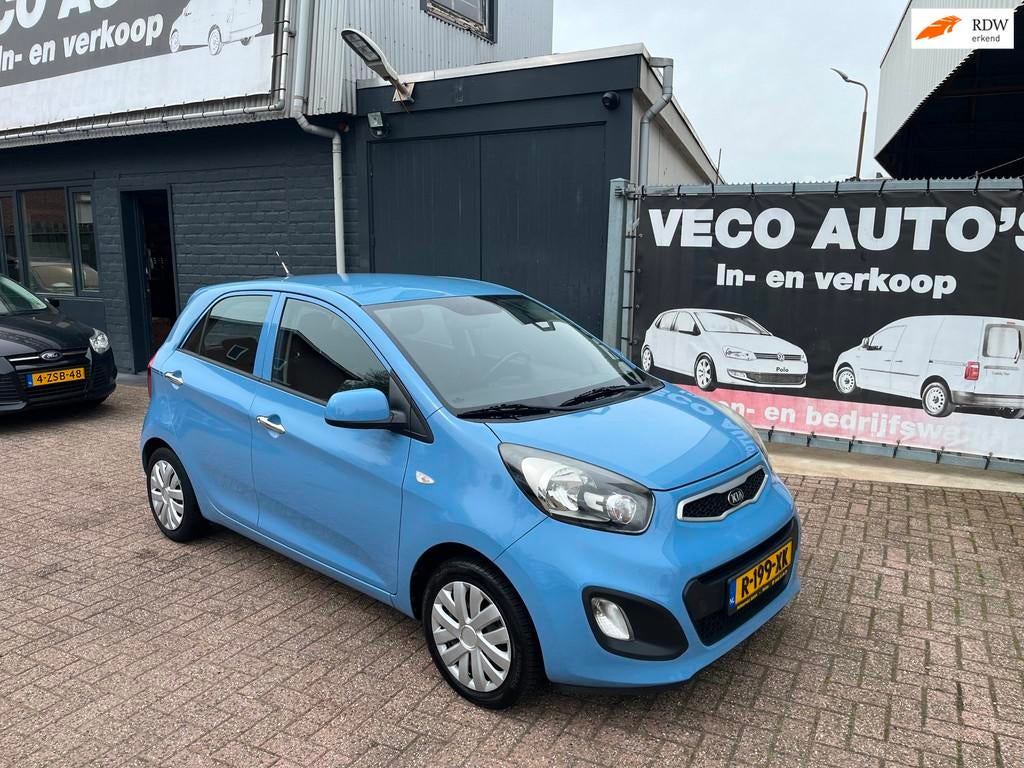 Kia Picanto 1.0 CVVT Comfort Pack airco nette auto, Auto's, Voorwielaandrijving, Euro 5, Stof, Gebruikt
