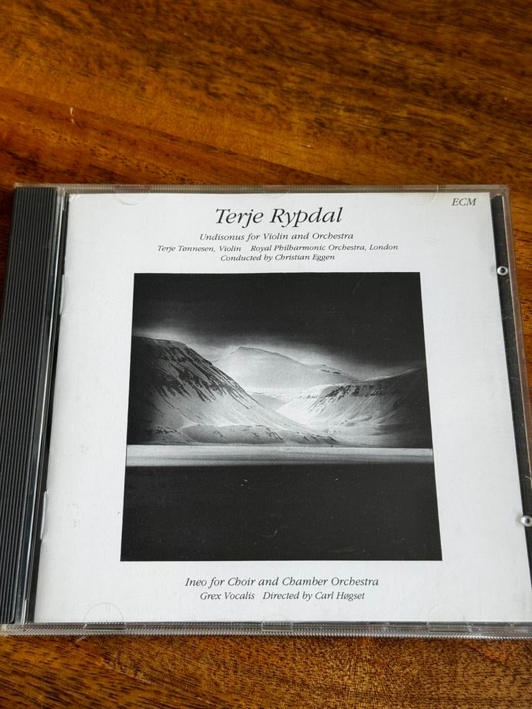 Terje Rypdal  ,Undisonus Ineo, Ophalen of Verzenden, 1980 tot heden, Zo goed als nieuw, Jazz