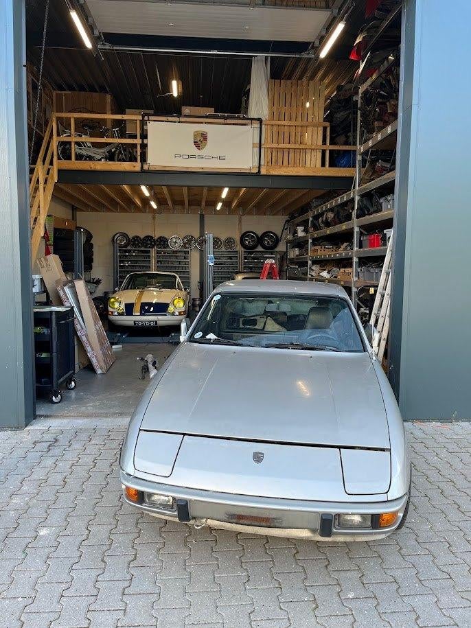 Porsche 924 Sondermodell Ferry Porsche 50 jahre  (project), Zwart, Leder en Stof, Bedrijf, Zilver of Grijs