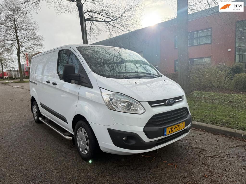 Ford Transit Custom 290 2.2 TDCI L1H1 Ambiente airco cruis z, Auto's, Bestelauto's, Voorwielaandrijving, Euro 5, 125 pk, 4 cilinders