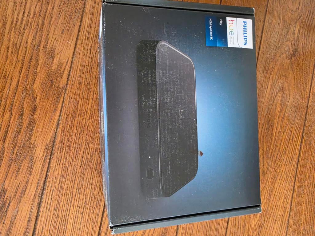 Hue sync box 8k, Ophalen of Verzenden, Zo goed als nieuw