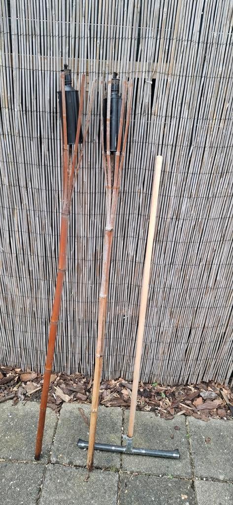 Lamp olie fakkels, Ophalen of Verzenden