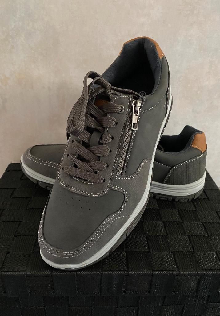 nieuwe veterschoenen met rits, Kleding | Heren, Schoenen, Nieuw, Sneakers of Gympen, Zwart, Ophalen of Verzenden