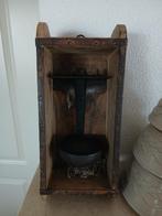 Leuk houten woonaccessoires, Huis en Inrichting, Ophalen of Verzenden, Zo goed als nieuw, Vrijstaande haard, Houthaard