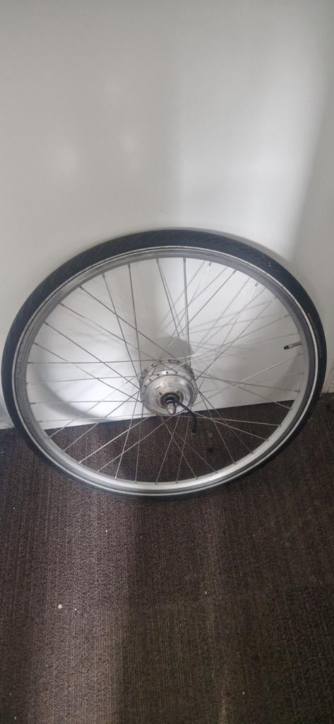 Voorwiel motor batavus, Fietsen en Brommers, Fietsonderdelen, Ophalen