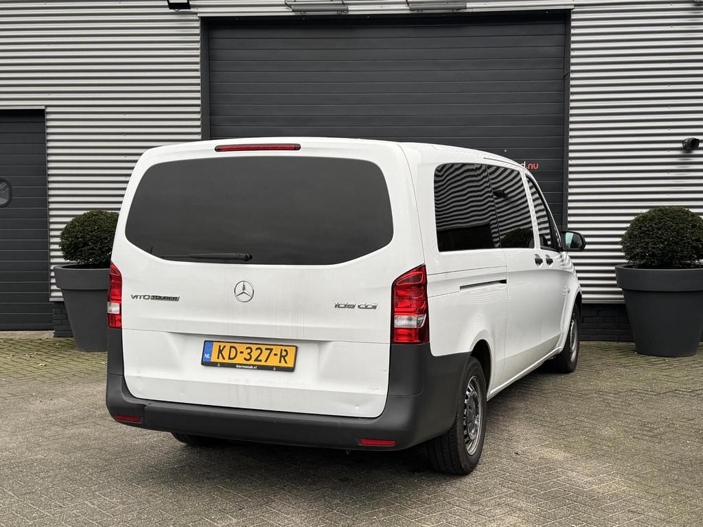 Mercedes-Benz Vito Tourer 109 BlueTEC Base Extra Lang | 9 Pe, Auto's, Mercedes-Benz, Voorwielaandrijving, Stof, Gebruikt, Euro 6